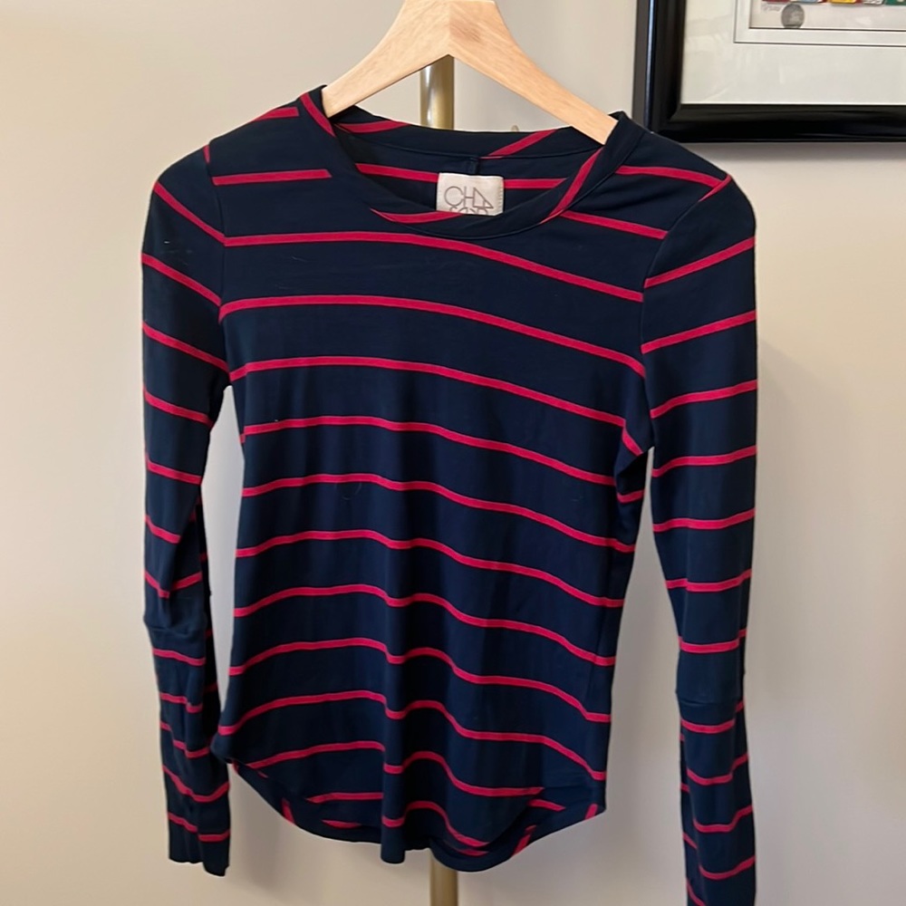 #20 Preloved!! Chaser stripped long sleeve size extra small
